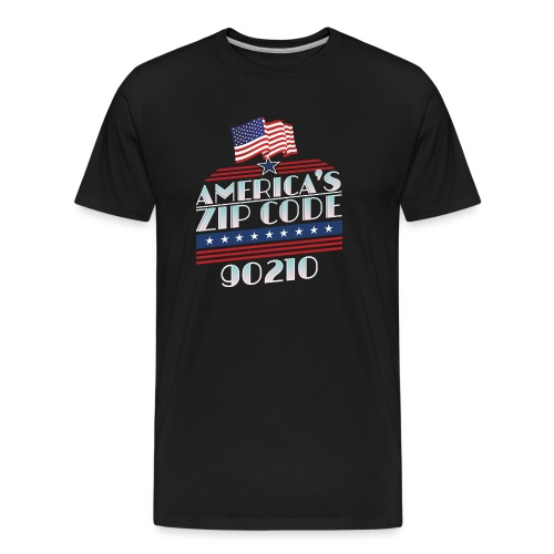 90210 Americas ZipCode Merchandise - Men's Premium Organic T-Shirt