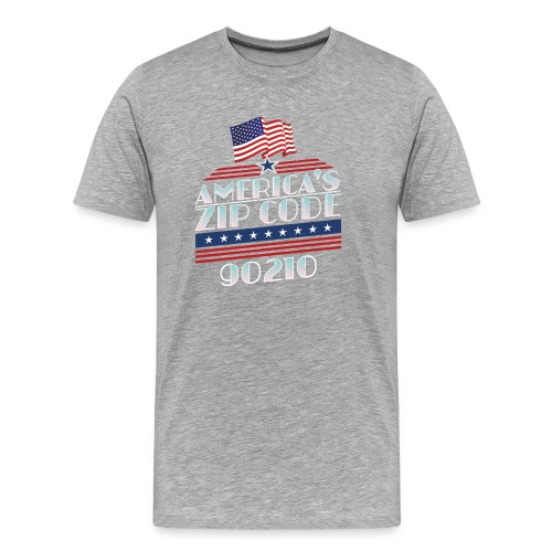 90210 Americas ZipCode Merchandise - Men's Premium Organic T-Shirt