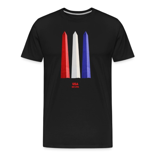 USA T. - Men's Premium Organic T-Shirt