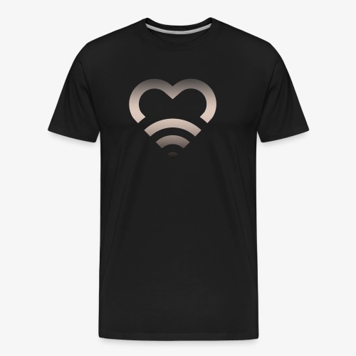 I Heart Wifi IPhone Case - Men's Premium Organic T-Shirt