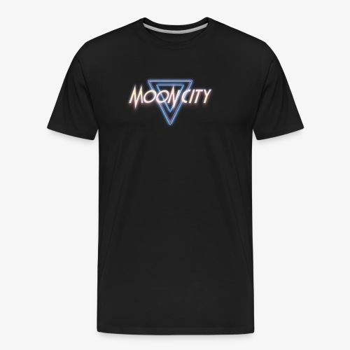 Moon City Logo - Men's Premium Organic T-Shirt
