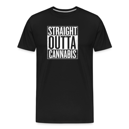 Straight Outta Cannabis™ - Men's Premium Organic T-Shirt