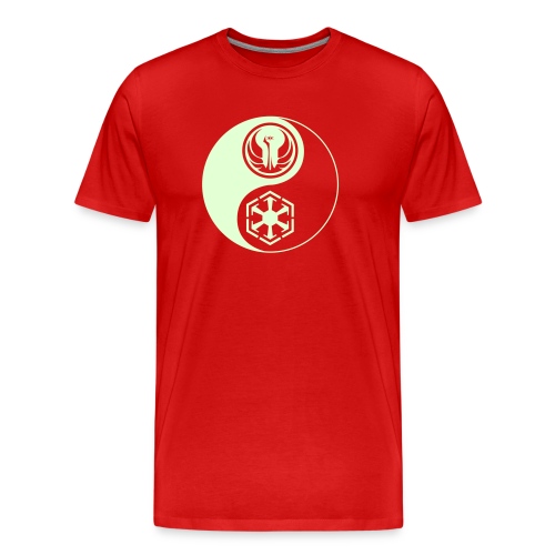 Star Wars SWTOR Yin Yang 1-Color Light - Men's Premium Organic T-Shirt