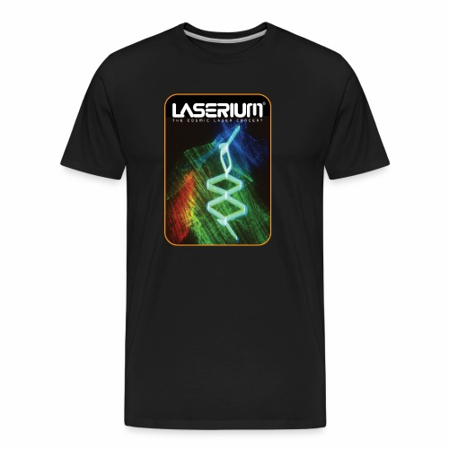 LaseriumDesign001 - Men's Premium Organic T-Shirt