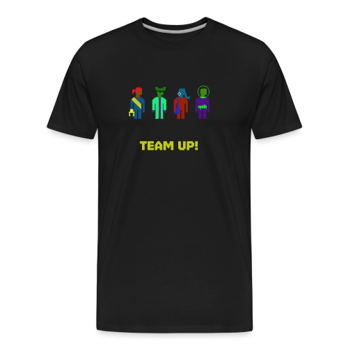 Spaceteam Team Up! - Men's Premium Organic T-Shirt