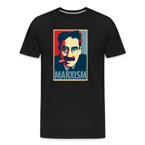 Marxism: Obama Poster Parody - Men's Premium Organic T-Shirt