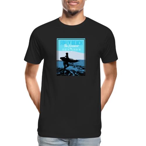 Folly Beach. The Washout - Men's Premium Organic T-Shirt
