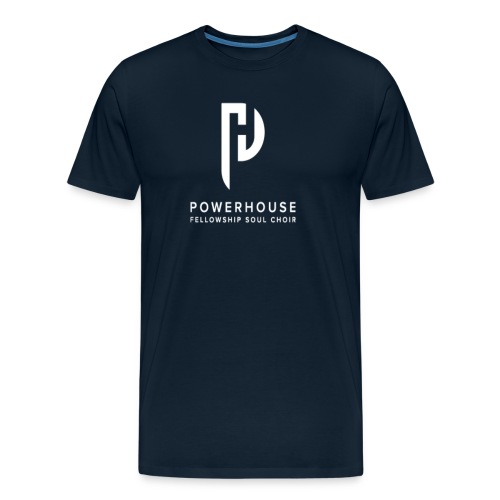 The Powerhouse Fellowship Soul Choir White Logo - Men's Premium Organic T-Shirt