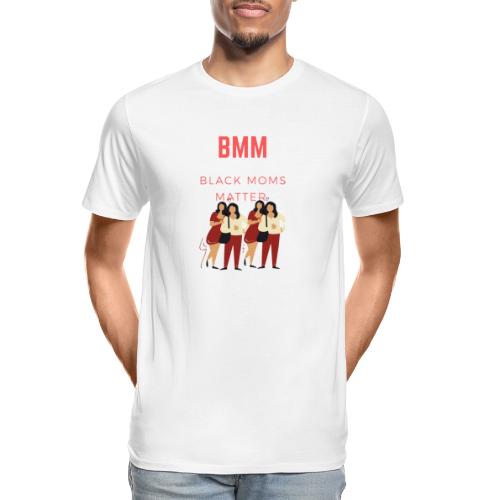 BMM wht bg - Men's Premium Organic T-Shirt