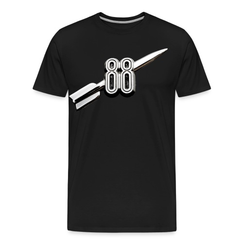 Classic Oldsmobile 88 badge emblem - Men's Premium Organic T-Shirt