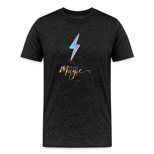 Team Magic With Lightning Bolt - Men's Premium Organic T-Shirt