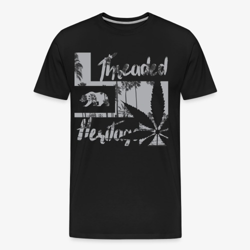 Threaded Heritage Venice Beach Logo Shirt - Men's Premium Organic T-Shirt