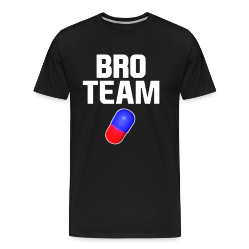 Bro Team White Words Logo Women's T-Shirts - Men's Premium Organic T-Shirt