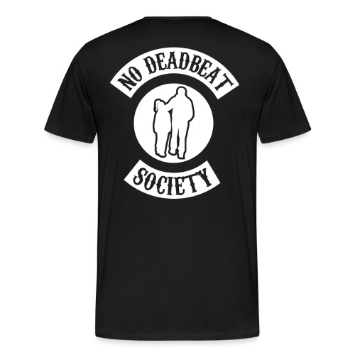 NDBS Back Rocker Daughter - Men's Premium Organic T-Shirt
