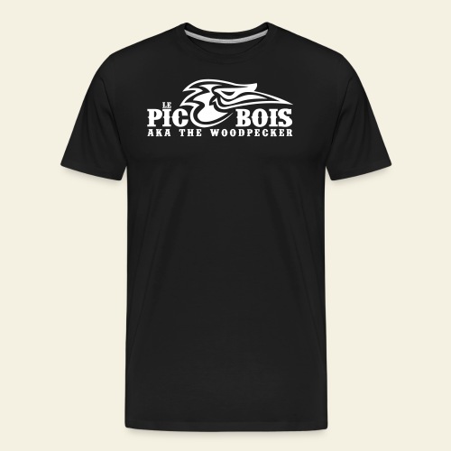 Le PicBois - Black Logo - Men's Premium Organic T-Shirt
