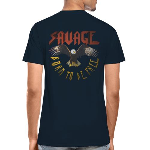 vintage eagle - Men's Premium Organic T-Shirt