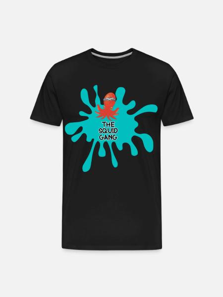 SquidGang merch - Men's Premium Organic T-Shirt - black