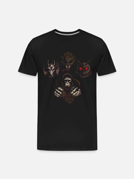 Cryptids Rhapsody - JoakoZeta - Men's Premium Organic T-Shirt - black
