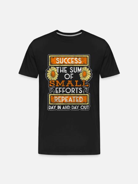 Entrepreneur Boss - Men's Premium Organic T-Shirt - black