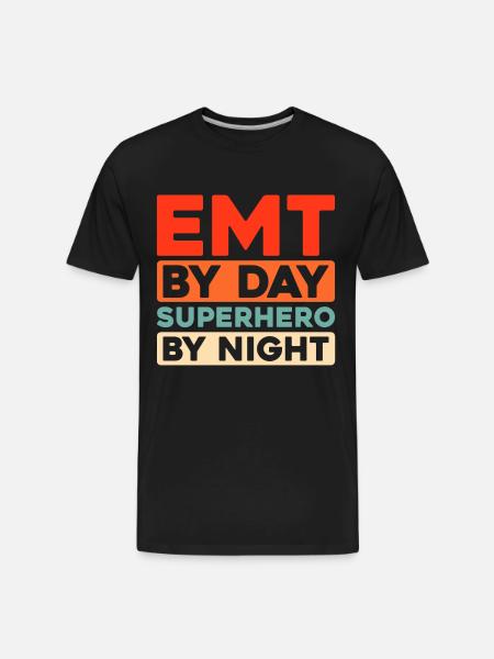 Emt Paramedic - Men's Premium Organic T-Shirt - black