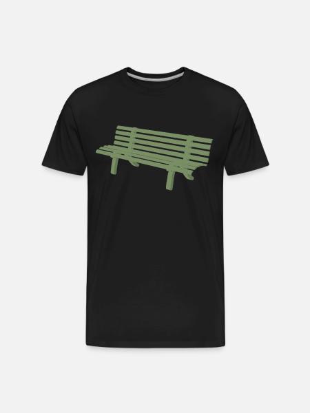 Bench - Men's Premium Organic T-Shirt - black