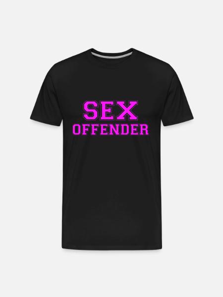 Sex Offender - Men's Premium Organic T-Shirt - black