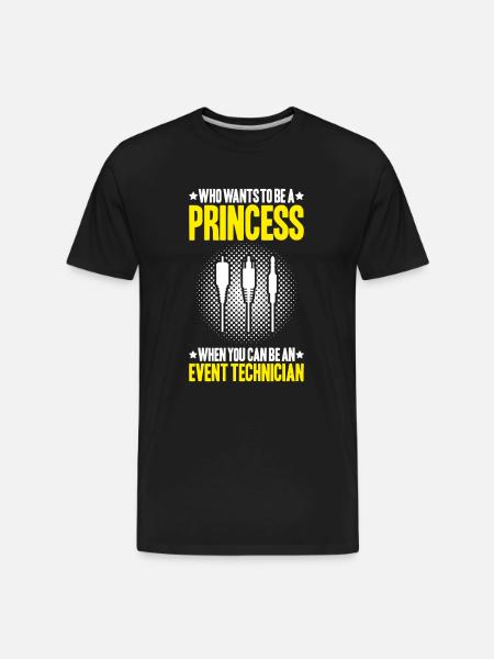 Event Technician Event Technology - Men's Premium Organic T-Shirt - black