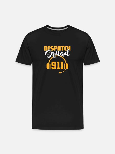 Dispatch Squad 911 - Men's Premium Organic T-Shirt - black