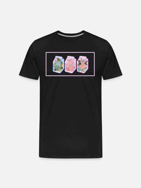 Terrarium - Men's Premium Organic T-Shirt - black