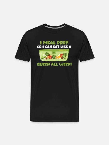 Great Meal Prep Shirt - Men's Premium Organic T-Shirt - black