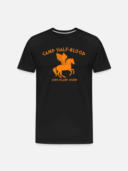 Camp Half Blood - Men's Premium Organic T-Shirt - black