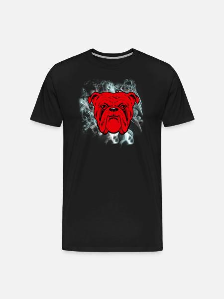 Red Dog Beer - Men's Premium Organic T-Shirt - black