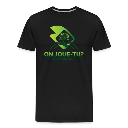 Team Nature - T-shirt écologique Premium pour hommes