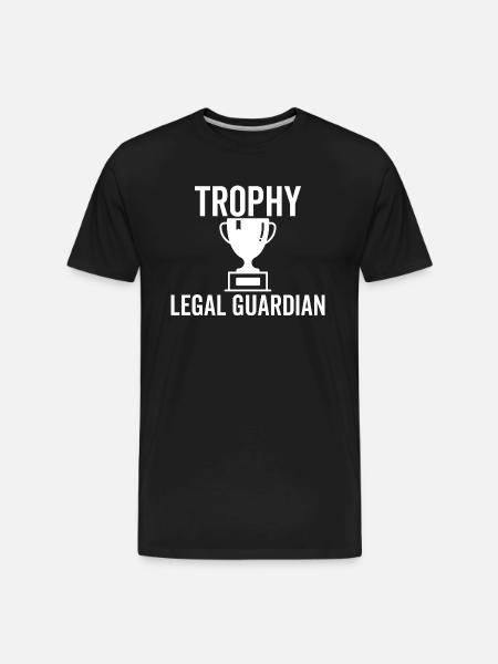 Trophy Legal Guardian - Men's Premium Organic T-Shirt - black