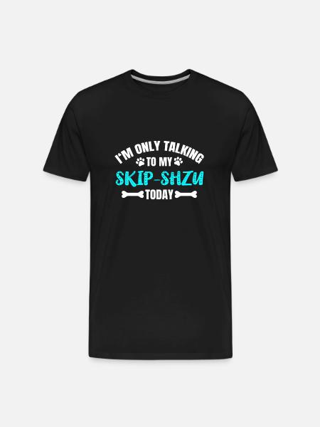 Skip-Shzu Owner - Men's Premium Organic T-Shirt - black