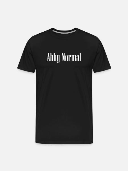 Abby Normal - Men's Premium Organic T-Shirt - black
