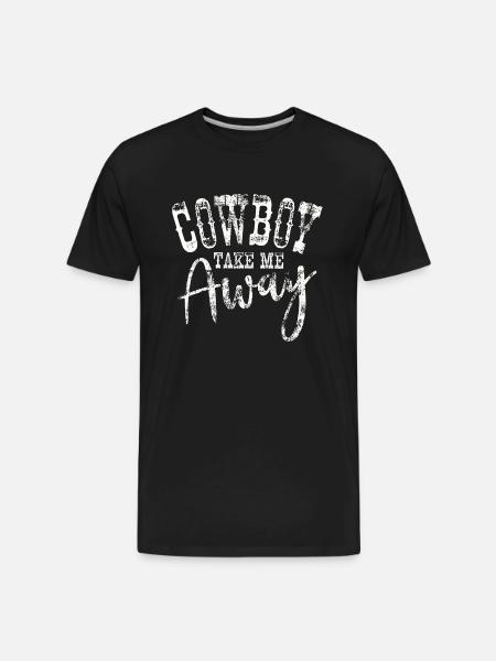 Take Me Away - Men's Premium Organic T-Shirt - black