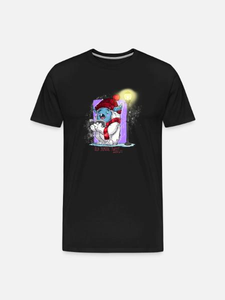 Freddy's old school tweet - Men's Premium Organic T-Shirt - black
