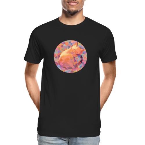 Sleeping Cat - Men's Premium Organic T-Shirt