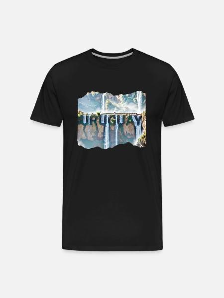 URUGUAY 24 24 - Men's Premium Organic T-Shirt - black