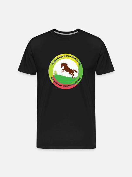 Equestrian facility - Men's Premium Organic T-Shirt - black