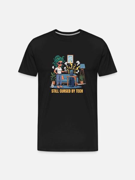 Snake Commands Not Recognized - Men's Premium Organic T-Shirt - black