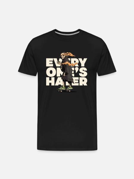 Every One's Hater | Silly - Men's Premium Organic T-Shirt - black