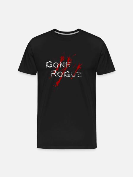 Gone Rogue Detroit Bloody - Men's Premium Organic T-Shirt - black