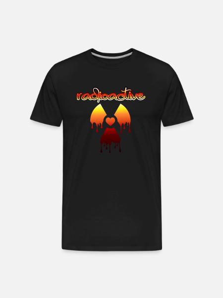 Radioactive – Bold & Unique - Men's Premium Organic T-Shirt - black