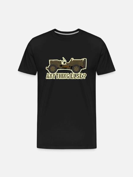Anything else? - Men's Premium Organic T-Shirt - black