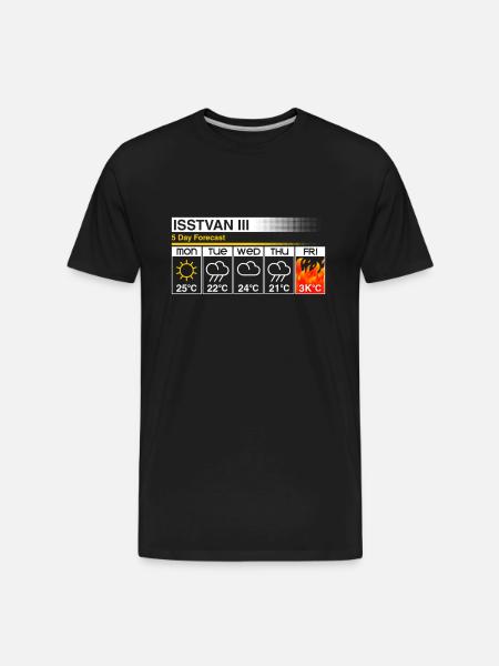 Grim Forecast - Men's Premium Organic T-Shirt - black