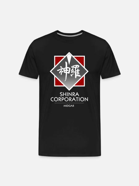 shinra - Men's Premium Organic T-Shirt - black