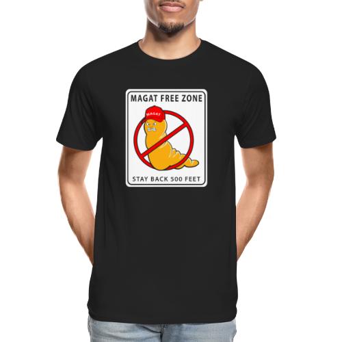 Magat Free Zone - Men's Premium Organic T-Shirt