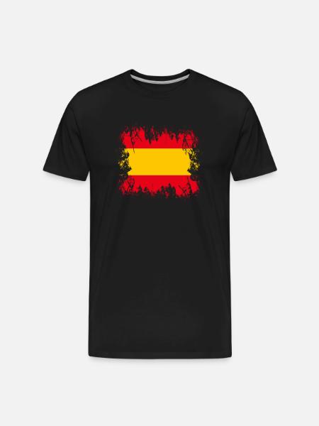 Espana Spain - Men's Premium Organic T-Shirt - black